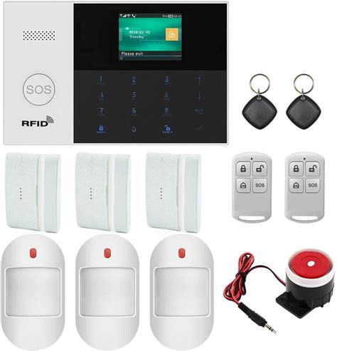 WiFi GSM GPRS Wireless Smart Home Office Security Alarm 